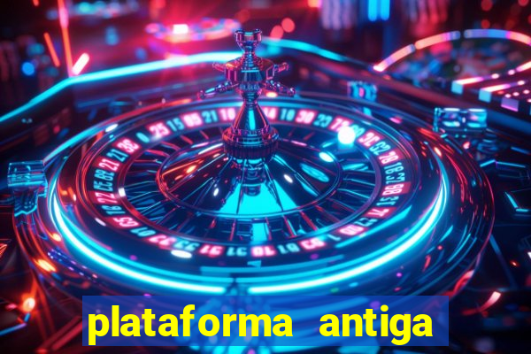 plataforma antiga de jogos